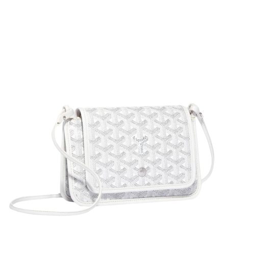 GOYARD PLUMET POCKET WALLET WHITE 21CM PLUMETPMLTY50CL50P