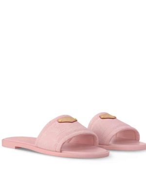 LOUIS VUITTON LILY FLAT MULE ROSE 1AGX46