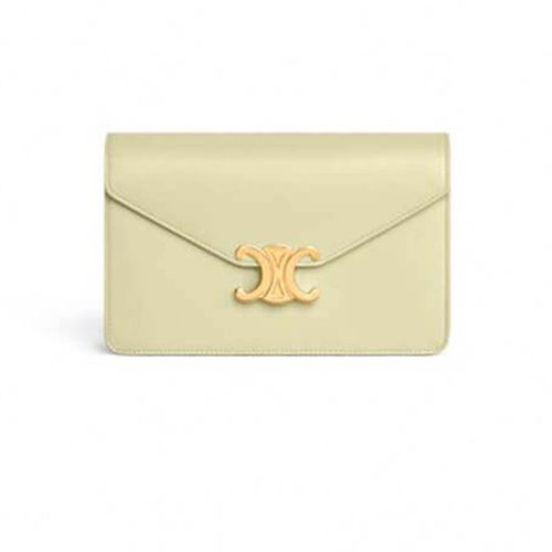 WALLET ON CHAIN MARGO in Shiny calfskin