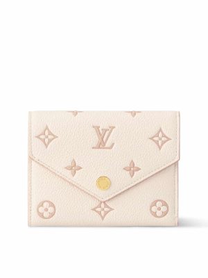 LOUIS VUITTON VICTORINE WALLET BICOLOR EDEN 12CM M14967