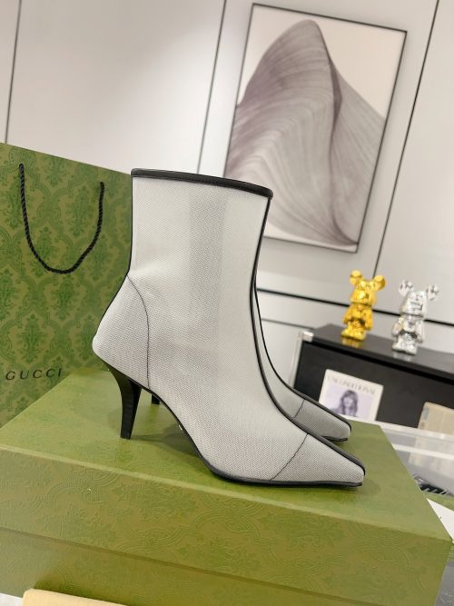 Gucci Crystal GG Boots