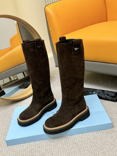 PRADA 25S MARTIN HIGH BOOTS