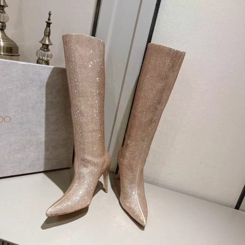 Jimmy Choo Women's Chad Pointed Toe Boots