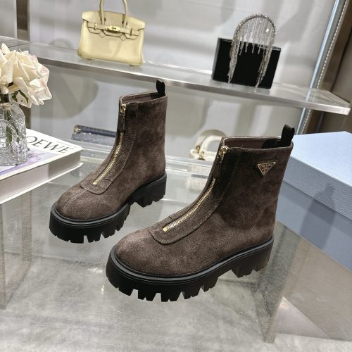 Prada Classic Slip-On Boots