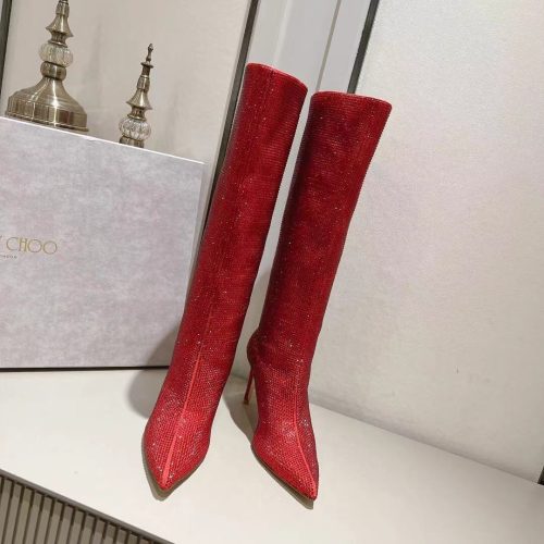 Jimmy Choo Women's Chad Pointed Toe Boots