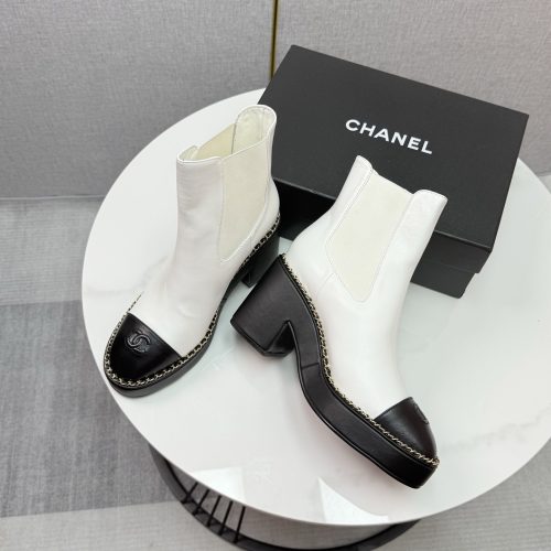 Chanel 25 Chelsea Ankle Boots