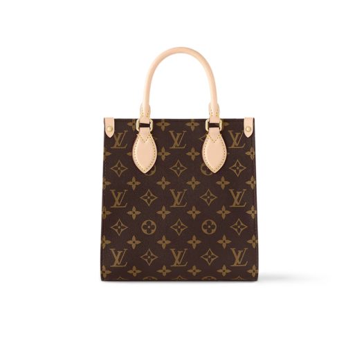LOUIS VUITTON SAC PLAT BB MONOGRAM BROWN 22CM M46265