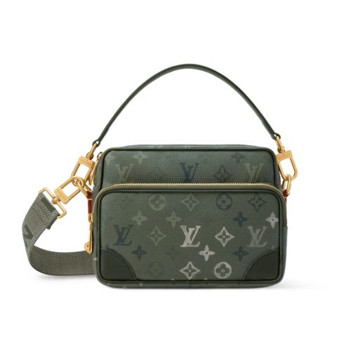 LOUIS VUITTON NIL KHAKI 25CM M27095