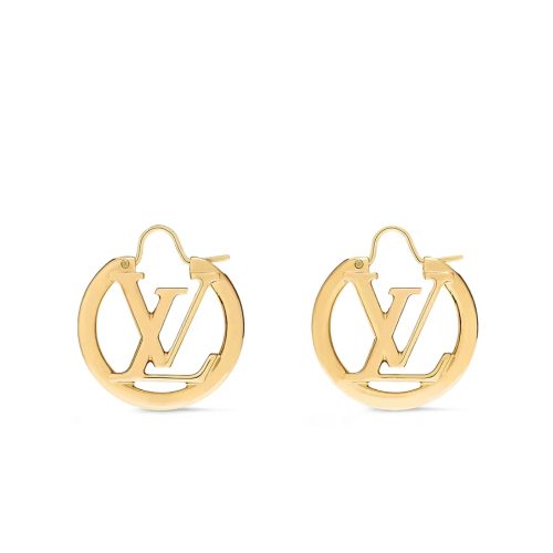 LOUIS VUITTON LOUISE PM EARRINGS GOLD M00396