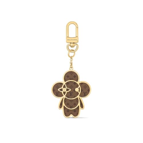 LOUIS VUITTON MONOGRAM VIVIENNE XMAS BAG CHARM KEY HOLDER