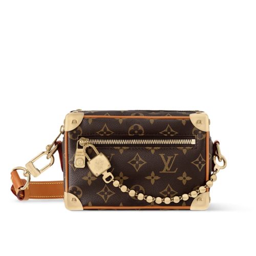 LOUIS VUITTON MINI SOFT TRUNK G69 MONOGRAM BROWN 18CM